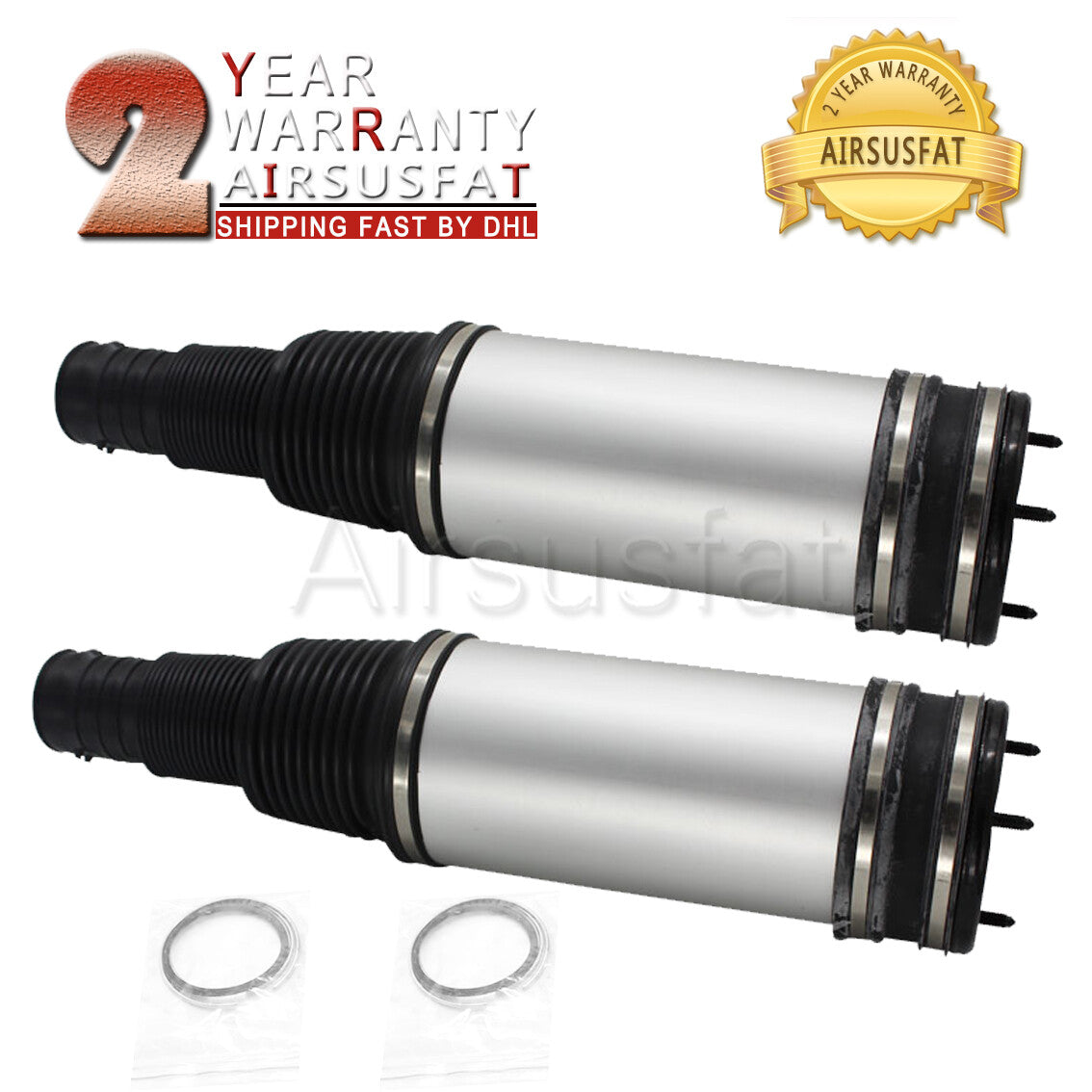 2 Rear Air Suspension Spring for Mercedes-Benz W220 A2203205013 New 2WD/4Matic