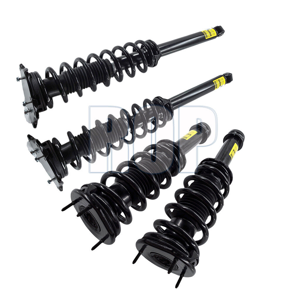 4X for Tesla for Model S AWD Front Rear Shock Absorber Strut Spring Assys 2015-2019