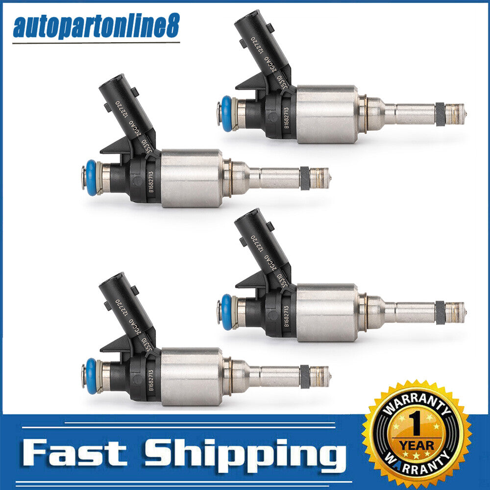 4 Fuel Injector 353102GGA0 for 2015-17 for Hyundai Sonata 2016-2018 for Kia Sorento 2.4L