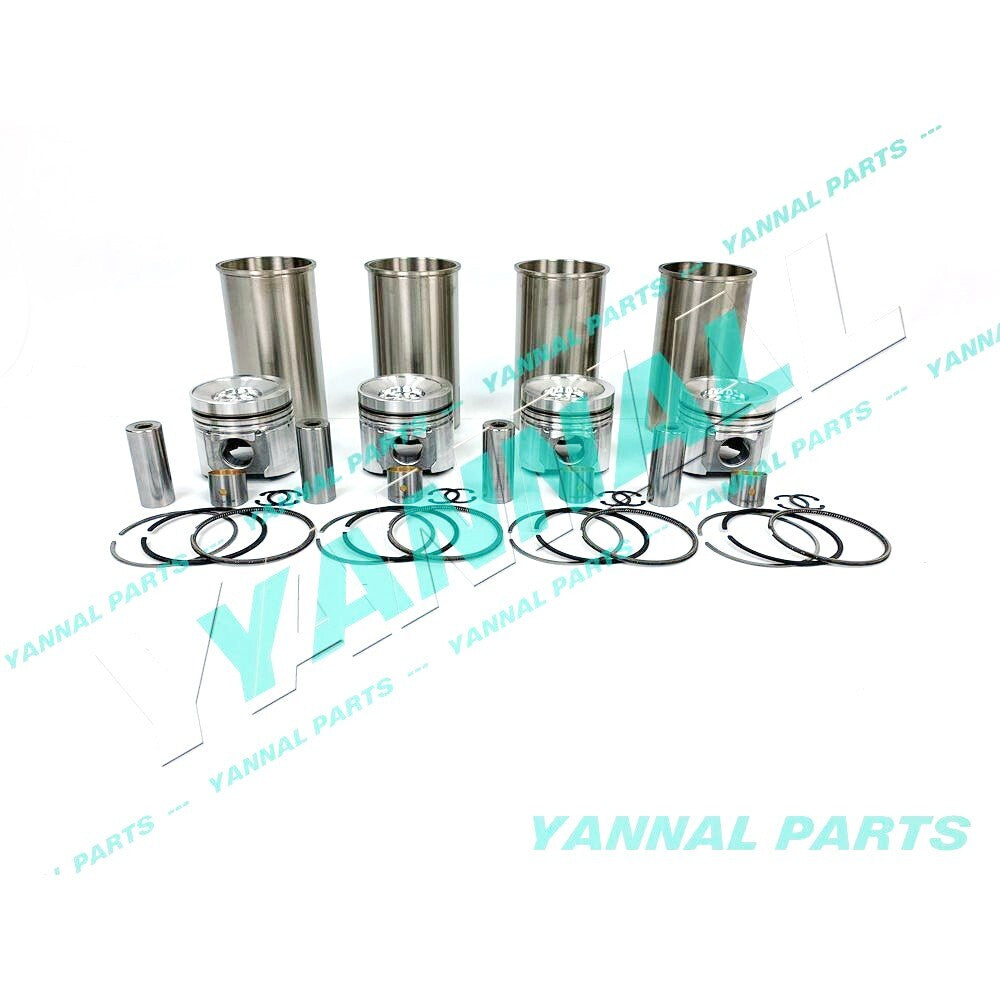 new Komatsu PC130-8 QSB3.3 cylinder overhaul liner kit with piston ring liners