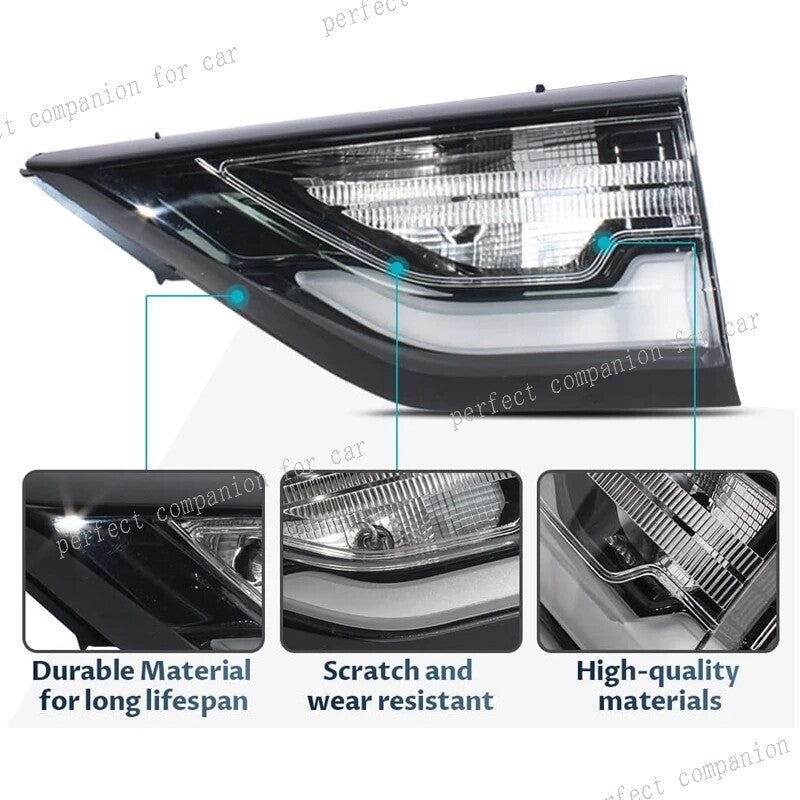 The right-side LED taillight and rear brake light smoke effect are suitable for the for Chevrolet Traverse 2018-21.