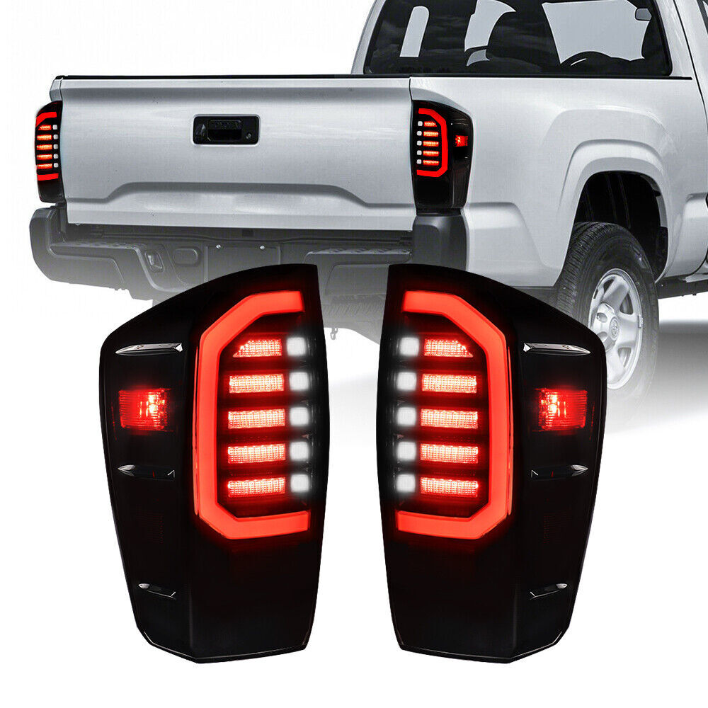 for Toyota Tacoma 2016-2022 LED Tail Lights DRL Rear Brake Turn Signal Lamps
