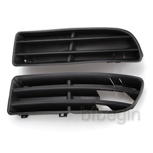 A pair of front bumper lower fog light grille covers are suitable for the 1999-05 for Volkswagen for Jetta for Bora MK4.