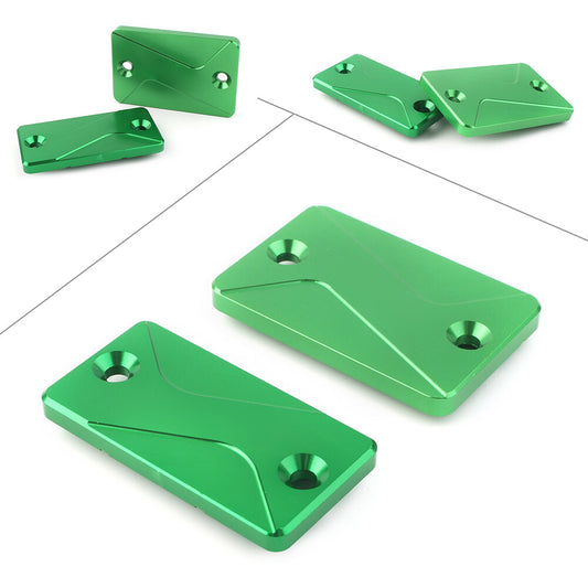 for Kawasaki KLX125 150S KLX250 300 Front Rear Brake Reservoir Fluid Covers