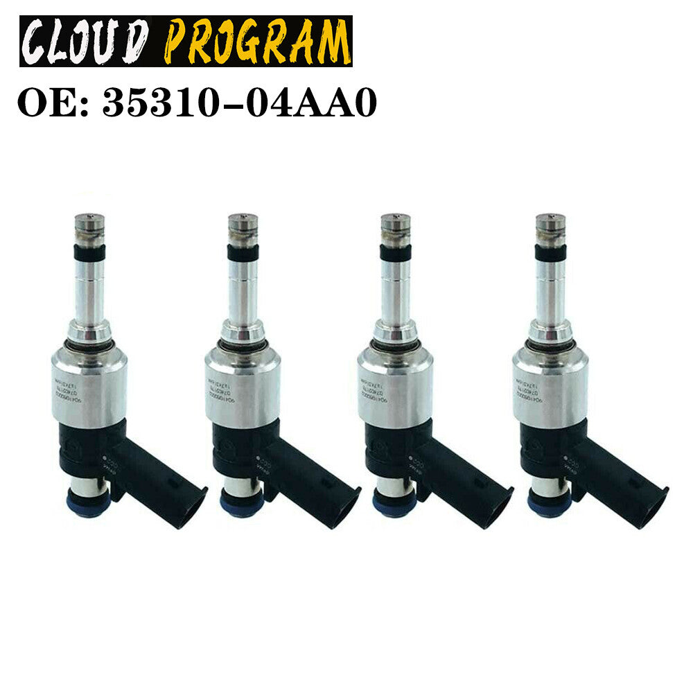 4-pack fuel injectors 35310-04AA0, suitable for 2015-2019 for HYUNDAI I20 1.0 T-GDi and for HYUNDAI I30 1.4