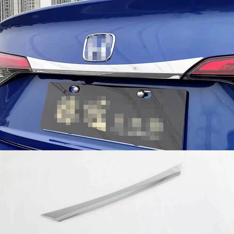 for Honda for Civic 11Th 2022-2023 ABS Chrome Rear Tailgate Trunk Lid Cover Trims 3P
