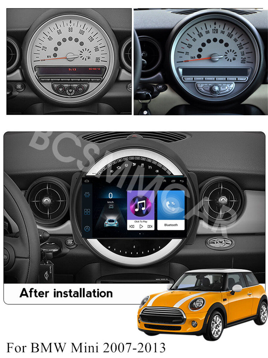 Touch Screen Car Stereo Radio Navi WIFI BT Fit for BMW for Mini Cooper R56 2007-2013