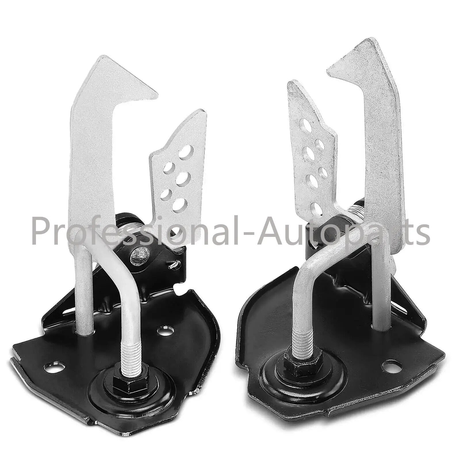 One pair of front hood locks is compatible with for BMW 528i, 535i, 640i, 750i, M6, Z4, and 740Li xDrive.