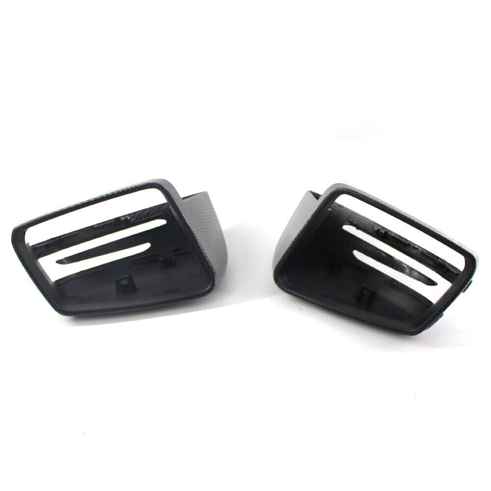 Carbon Fiber Rear View Side Mirror Cover Trim for Benz 2011-2018 for Benz W212 W204
