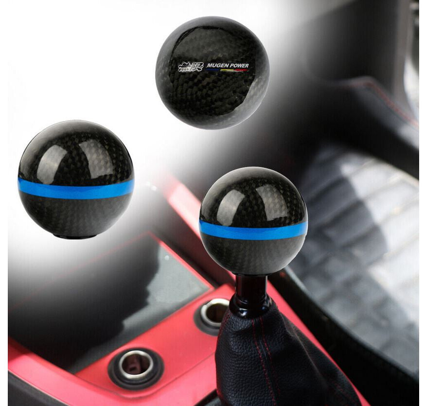 Manual shift lever, Mugen carbon fiber blue, suitable for Honda for Acura
