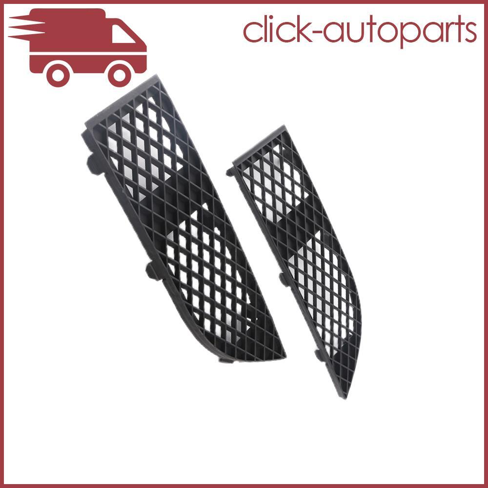 2Pcs for BMW E65 E66 750i 2005 - 2008 Front Left+Right Bumper Grille Cover Trim