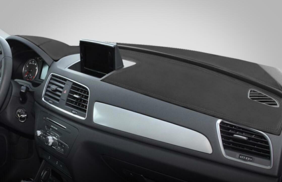PU leather Dashboard Dash Mat Non-slip DashMat Sun Shade Pad for Audi Q3 2012-18