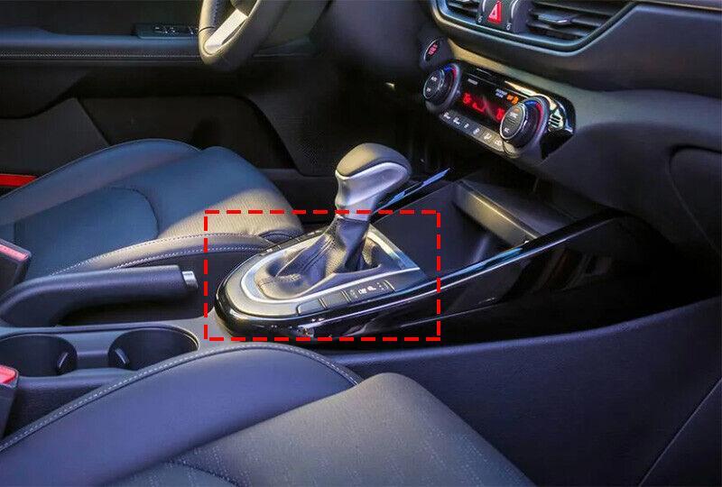 for Kia Forte K3 2019-2023 Carbon Fiber Center Console Gear Shift Panel Trim 1PC