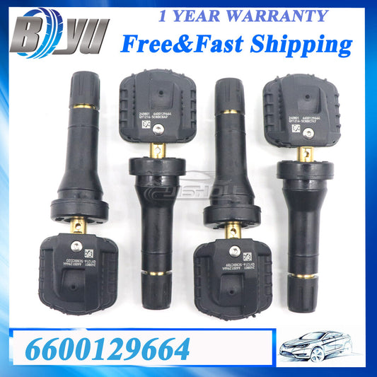 Set 4x 6600129664 Tire Pressure Monitoring Sensors for Geely Okavango Atlas Pro