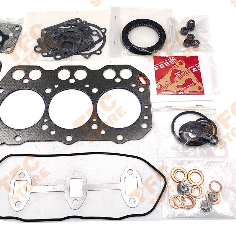 New 3TN72 Full Gasket Set with Head Gasket Compatible for Yanmar Engine