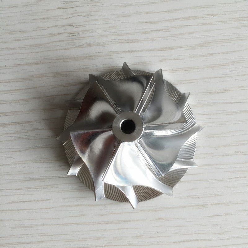 TD04HL 13T 40.61/56.02 mm 49377-04200 6+6 Blade Turbine Billet Compressor Wheel