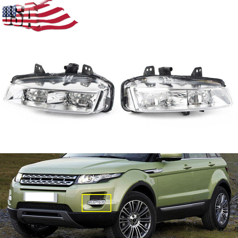 Dual front bumper fog lights for Land Rover for Range Rover Evoque 2011 - 2015