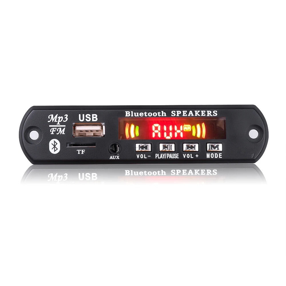 Car Amplifier Bluetooth Module Audio Radio MP3 Decoder Board USB TF Color Screen