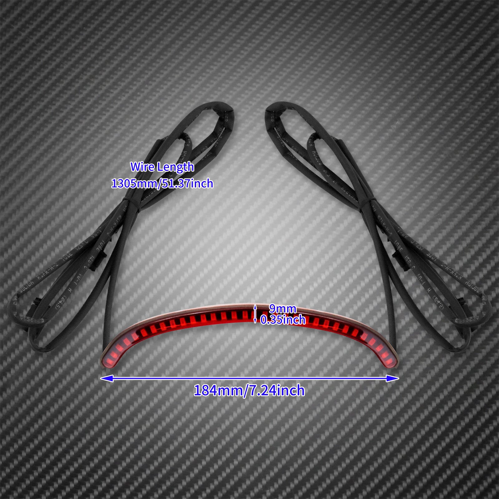 Rear Fender Running Turn Signal Brake Tail Light For Haryley Street Bob 18-2023