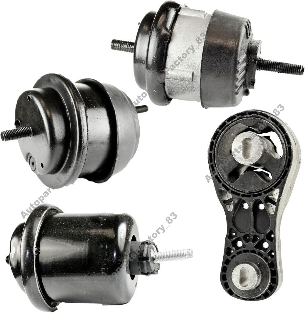 Trans Engine Mount Kit Front Rear Left Driver Right Passenger for Acadia