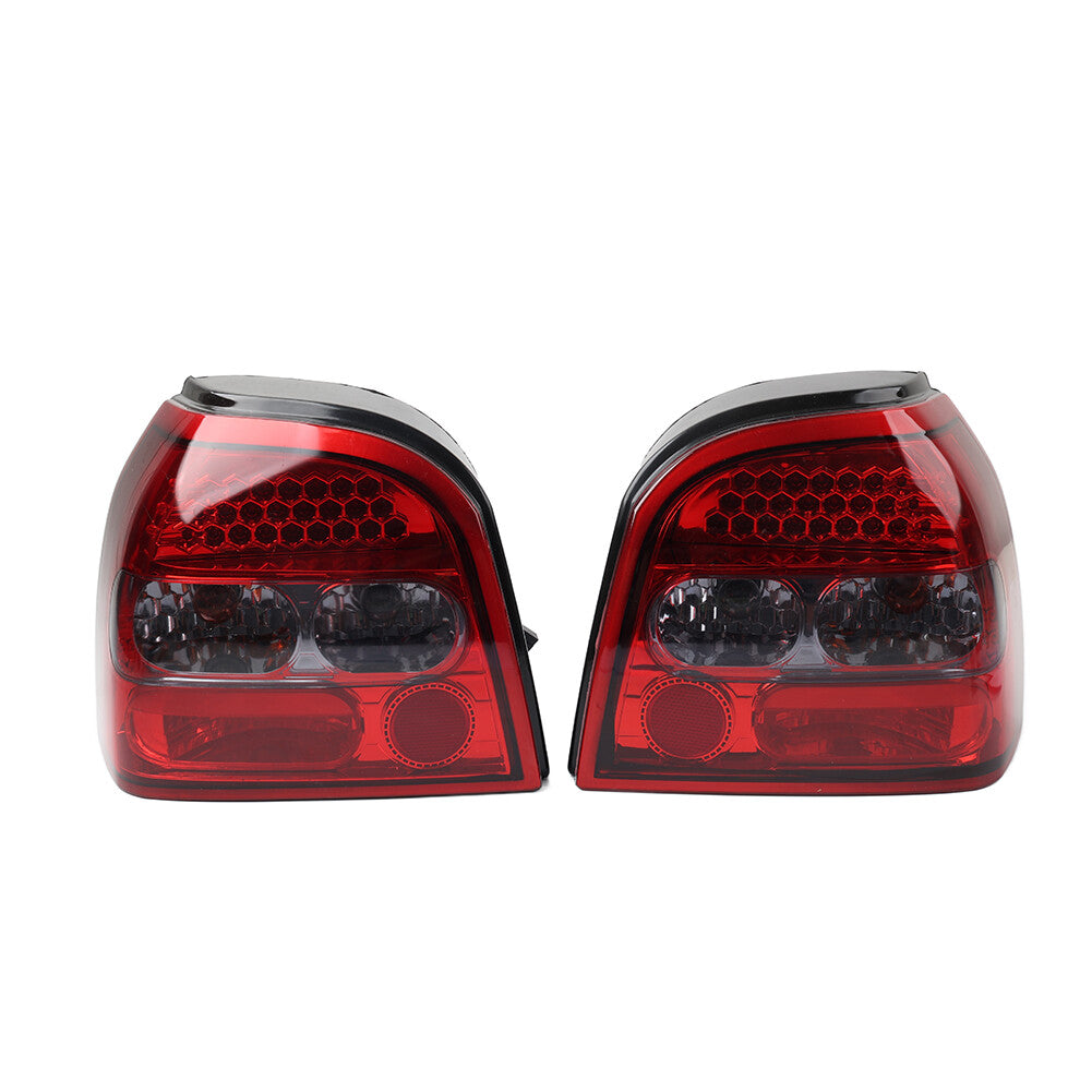Rear Tail Light Brake Lamp Assembly Fit for VW for Golf MK3 Cabrio 1993-1999 Pair