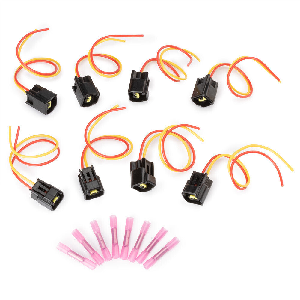 8X For Modular for Ford Ignition Coil Connector 4.6 5.4 6.8 F-150 for Mustang Pigtails