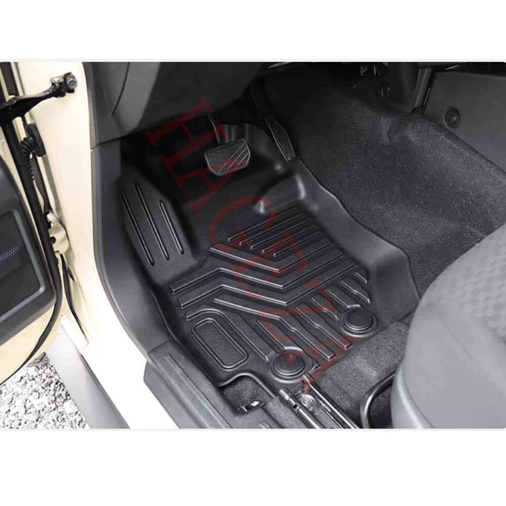 TPE Floor Mats Liners for Suzuki for Jimny 4Door Manual Gear Right Hand Drive 3pcs
