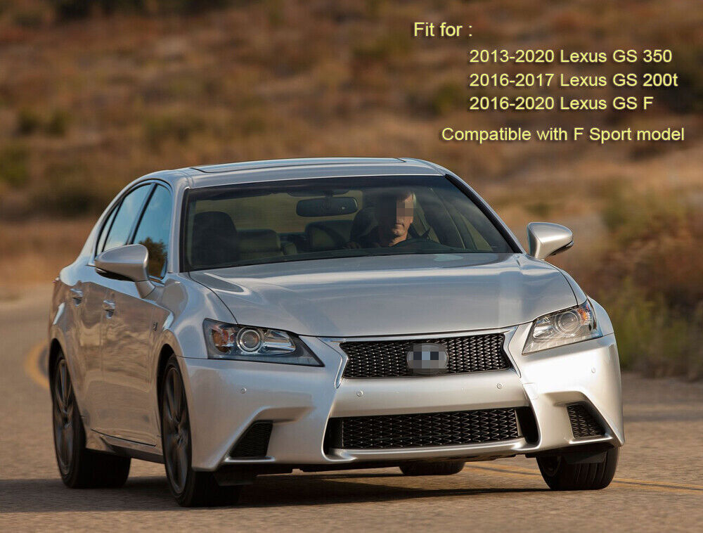 4X Window Deflector Visors Rain Guards Vent Shade for 2013-20 for Lexus GS 350 200t