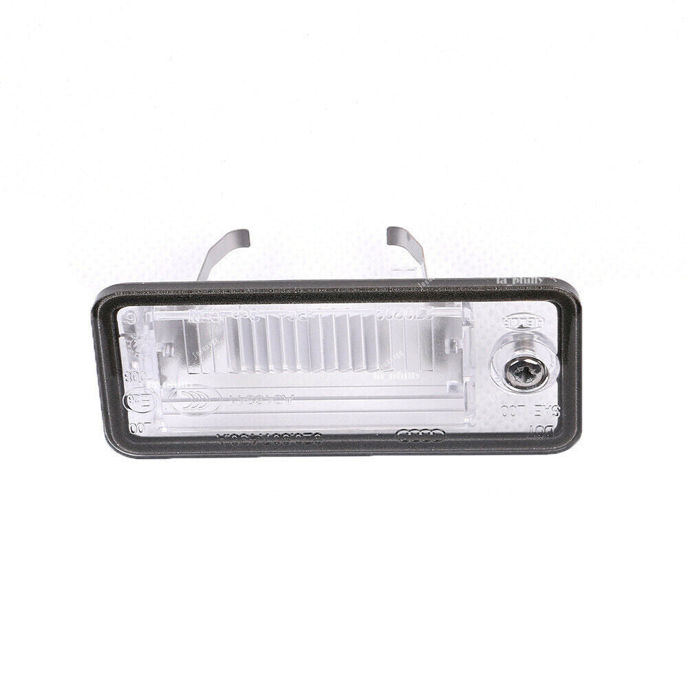 Pair LED License Plate Light Right Left Fit for Audi A3 A4 S4 B6 B7 A6 for A8 Q7