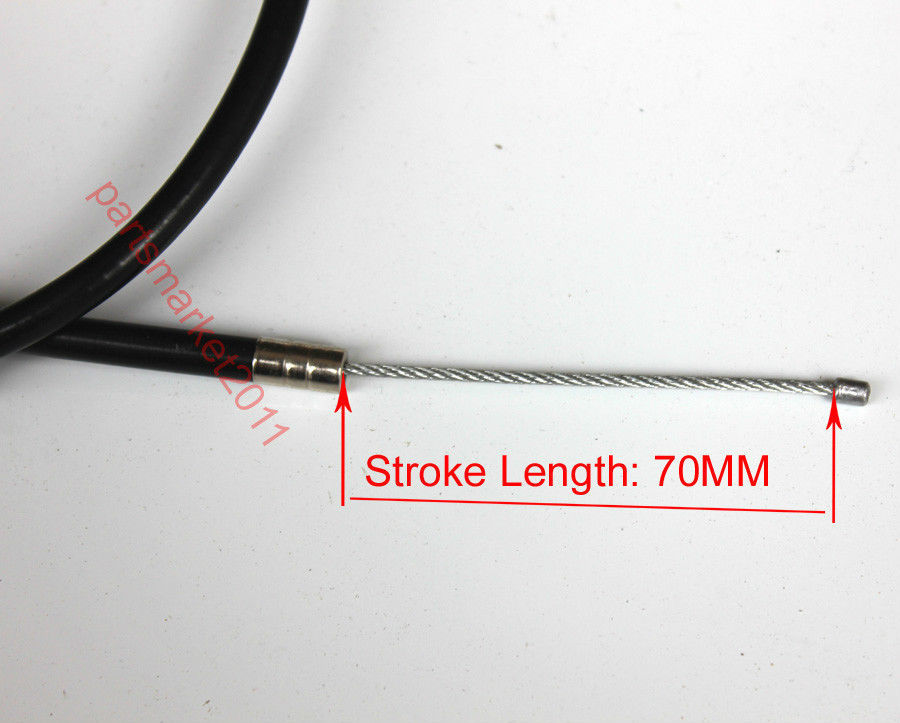 70mm Accelerator Throttle Cable For 50cc 70 90 110cc ATV Quad TaoTao Sunl Kazuma
