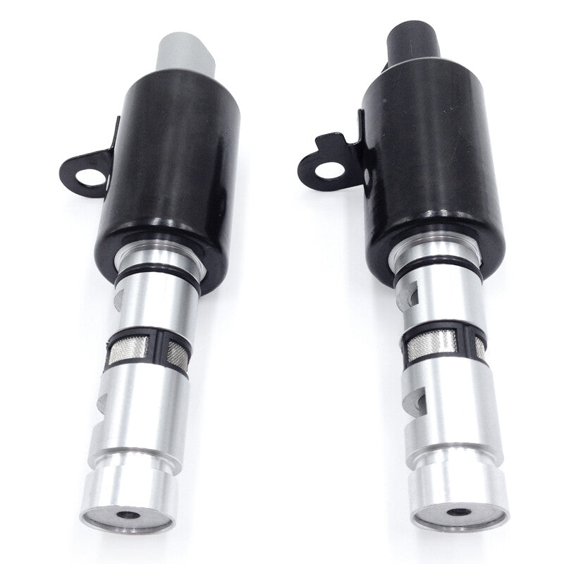 Two-piece variable intake timing VVT solenoid valves suitable for Hyundai and for Kia 3.3L and 3.8L engines.