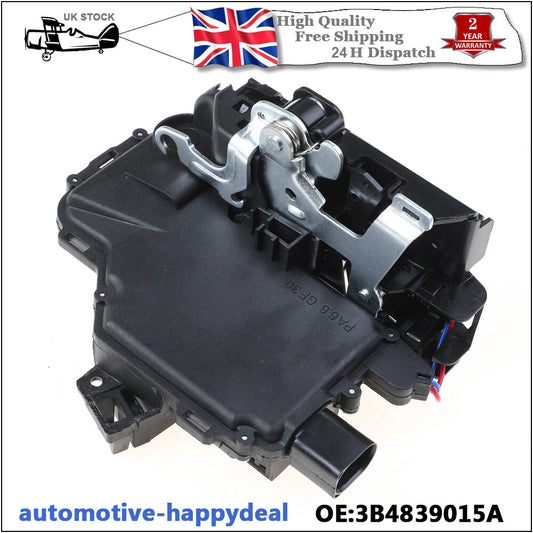 for VW POLO 9N 2001>2009 REAR LEFT DOOR LOCK ACTUATOR SOLENOID MECHANISM