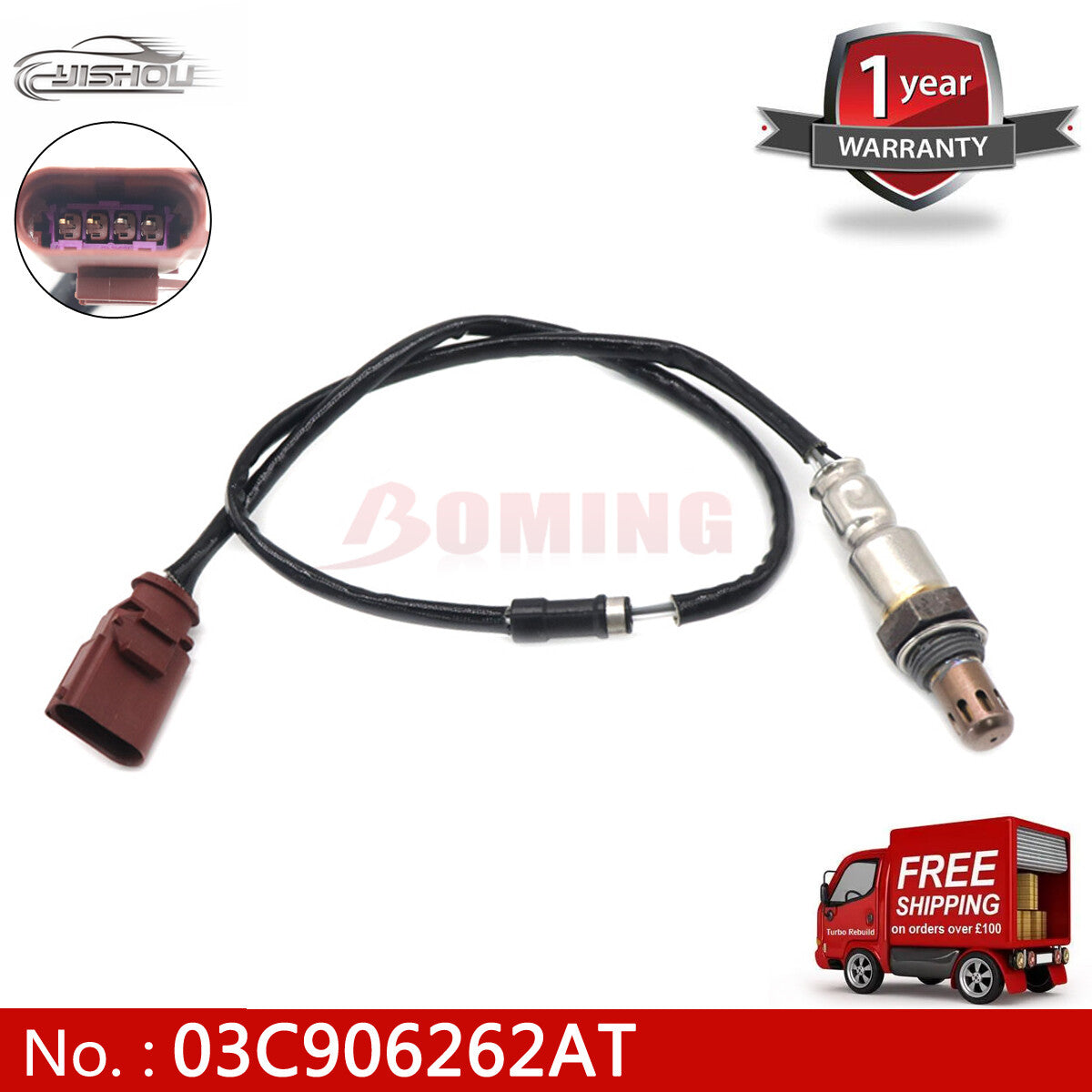 03C906262AT New Lambda O2 Oxygen Sensor for Volkswagen for Jetta 2011 - 2018 CLRA CFNA CFNB