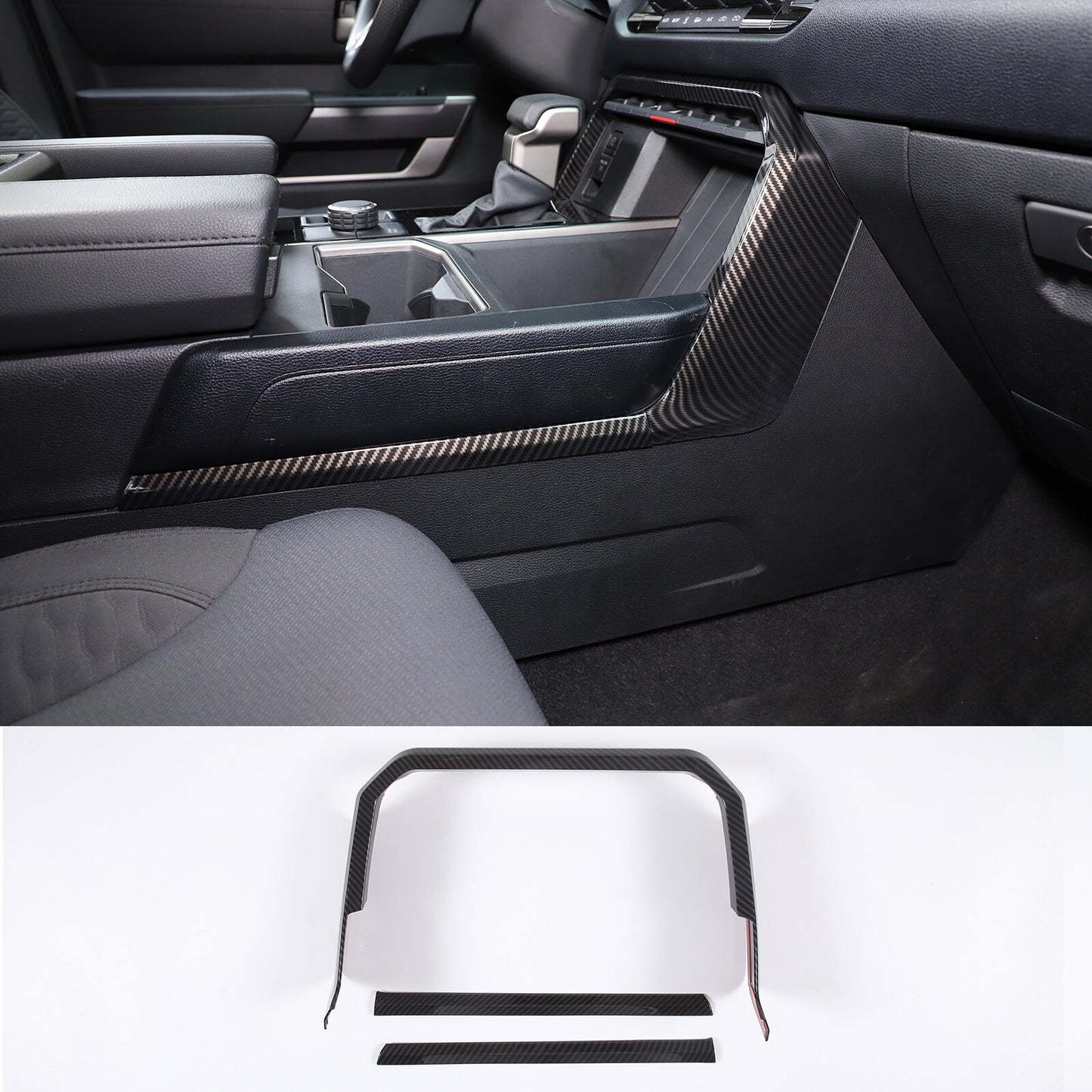 Chrome silver exhaust pipe cap trim for BMW 7 Series G11 G12 2016-18