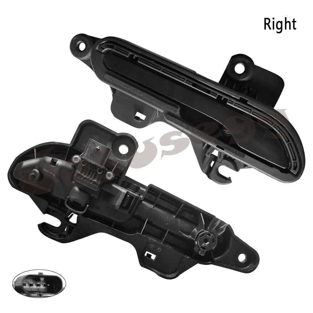 2x For 2020-2022 for Tesla Model Y Outside Door Handle Black Left + Right