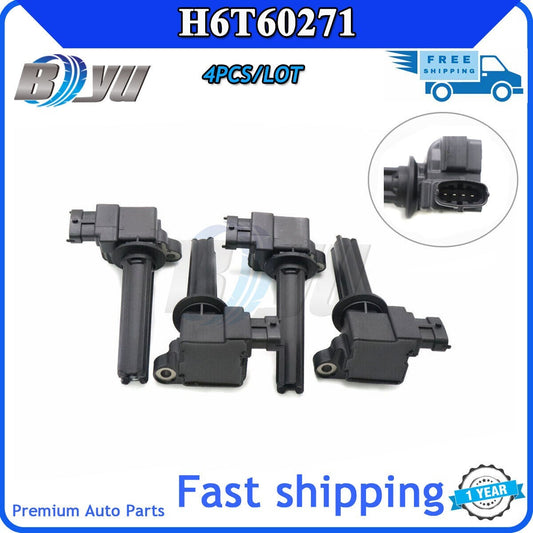 Ignition coil UF526 H6T60271 suitable for Saab 9-3X 9-3 L4 2010-2011 2003-2011 2.0L 4X