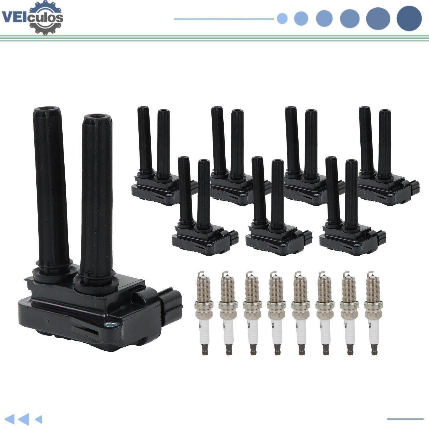 UF504 Ignition Coil  Iridium Spark Plug for Dodge Durango for Ram 1500 for Jeep 5.7L
