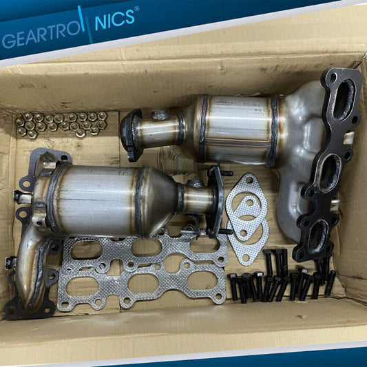 Set of 2 Catalytic Converter For 2013-2019 for Ford Explorer Front Left  Right