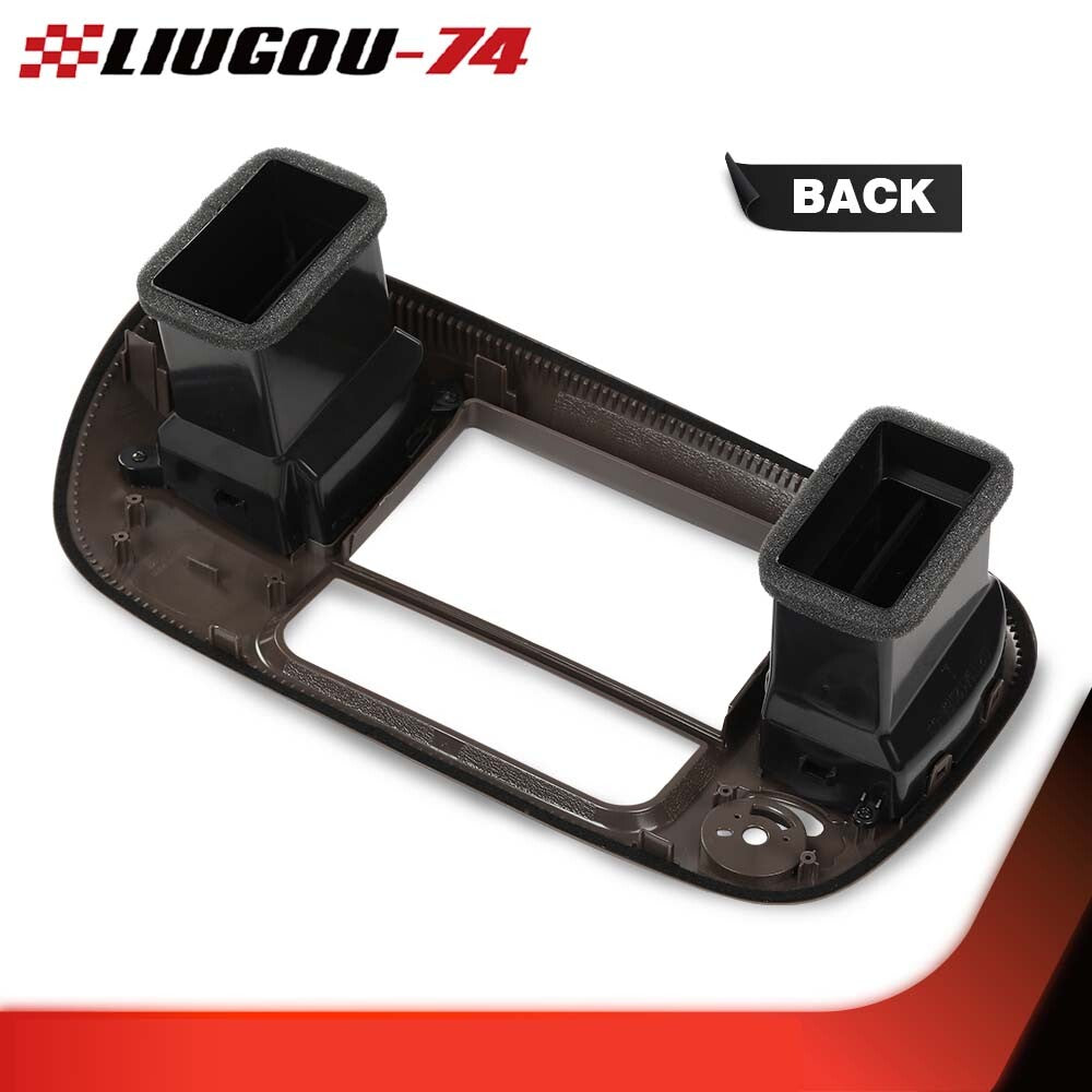 Center Dash Radio Surround Bezel Trim Panel, Brown, 1-Piece Set for 00-03 for Ford F150