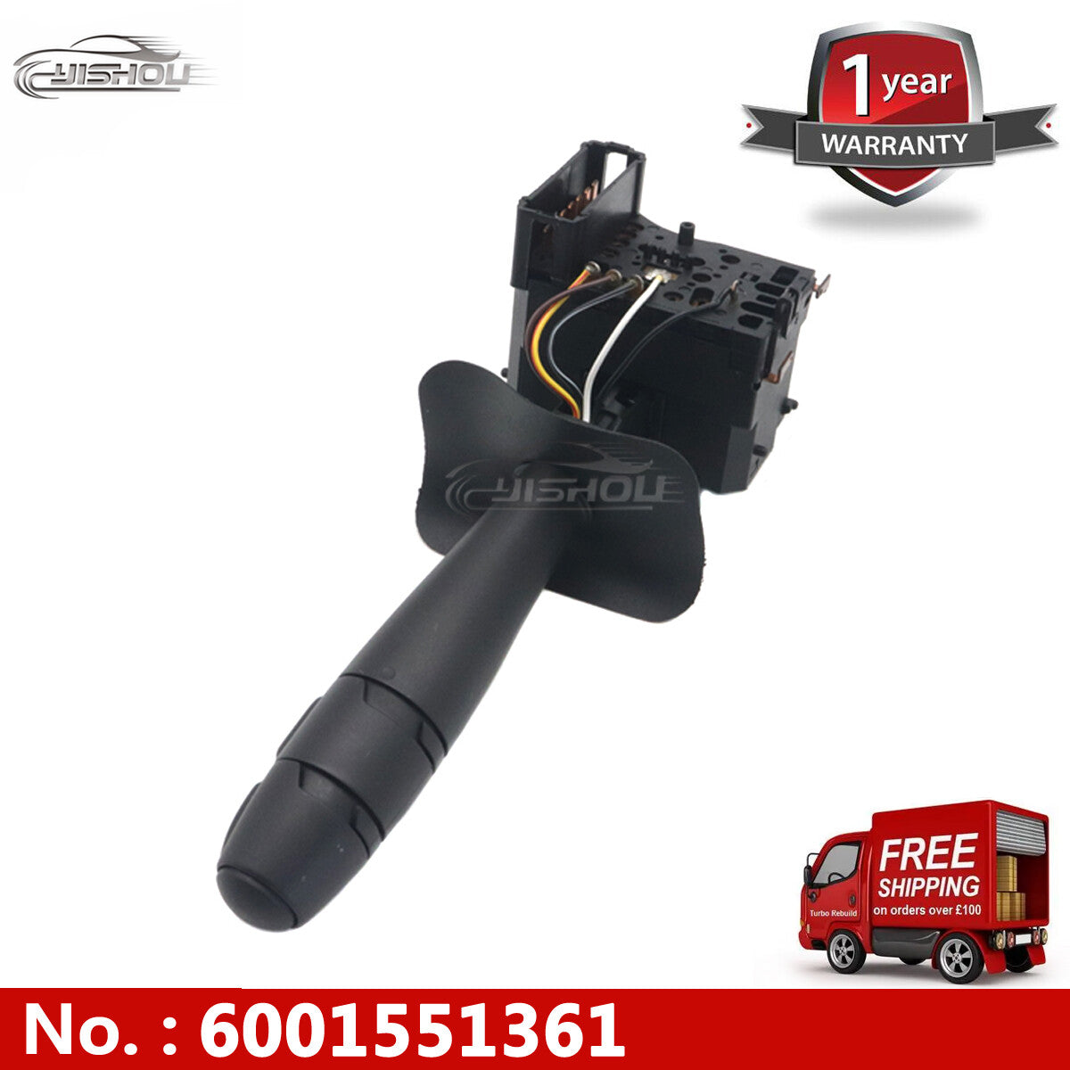6001551361 Steering column indicator switch tracking for Dacia Duster for Renault for Dacia