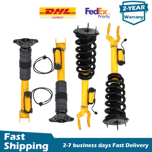 4PCS Front Rear Shock Struts Assembly Fit for Jeep Grand Cherokee SRT Overland 12-15