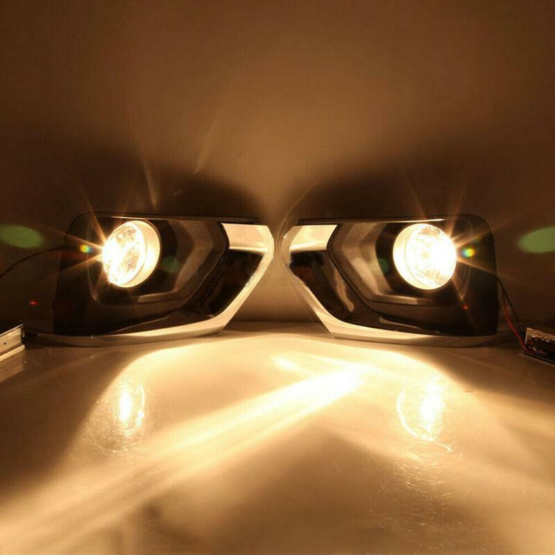 Front Fog Light With Cover Harness Kit Fit for Chevrolet Traverse 2018 2019 2020