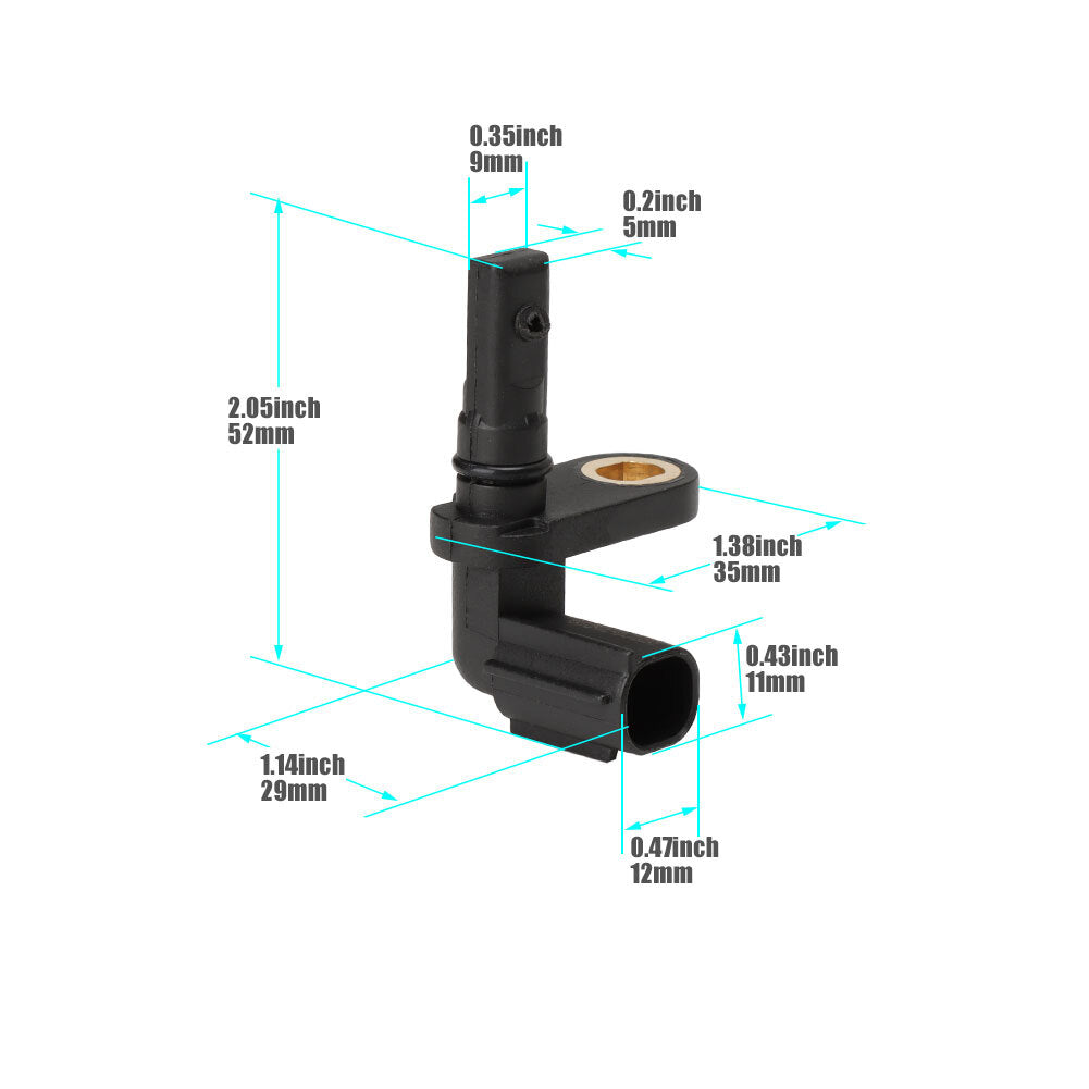 4-piece ABS wheel speed sensor set (front and rear) 89542/43-0C020 for Toyota Sequin Tundra
