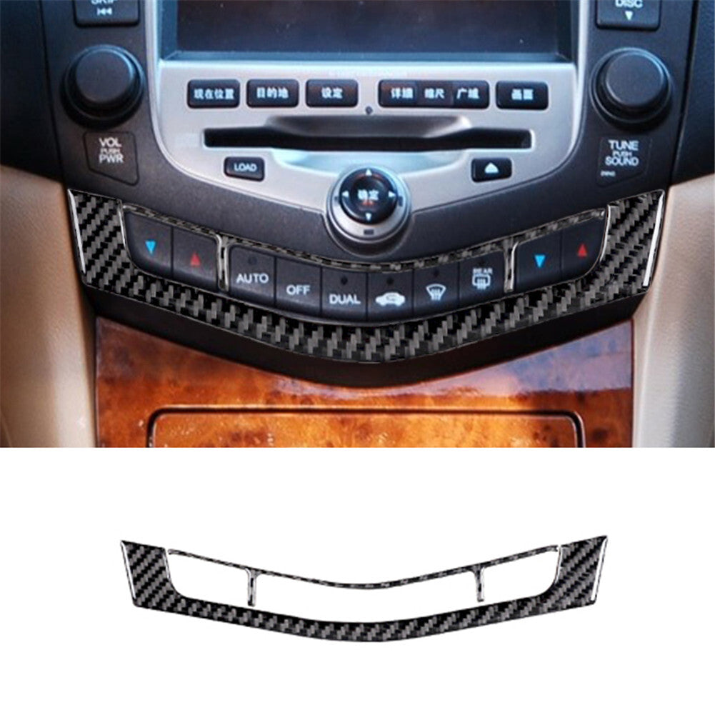 17X /Set Interior Decor Cover Trim Carbon Fiber for Honda Accord SEDAN 2003-2007