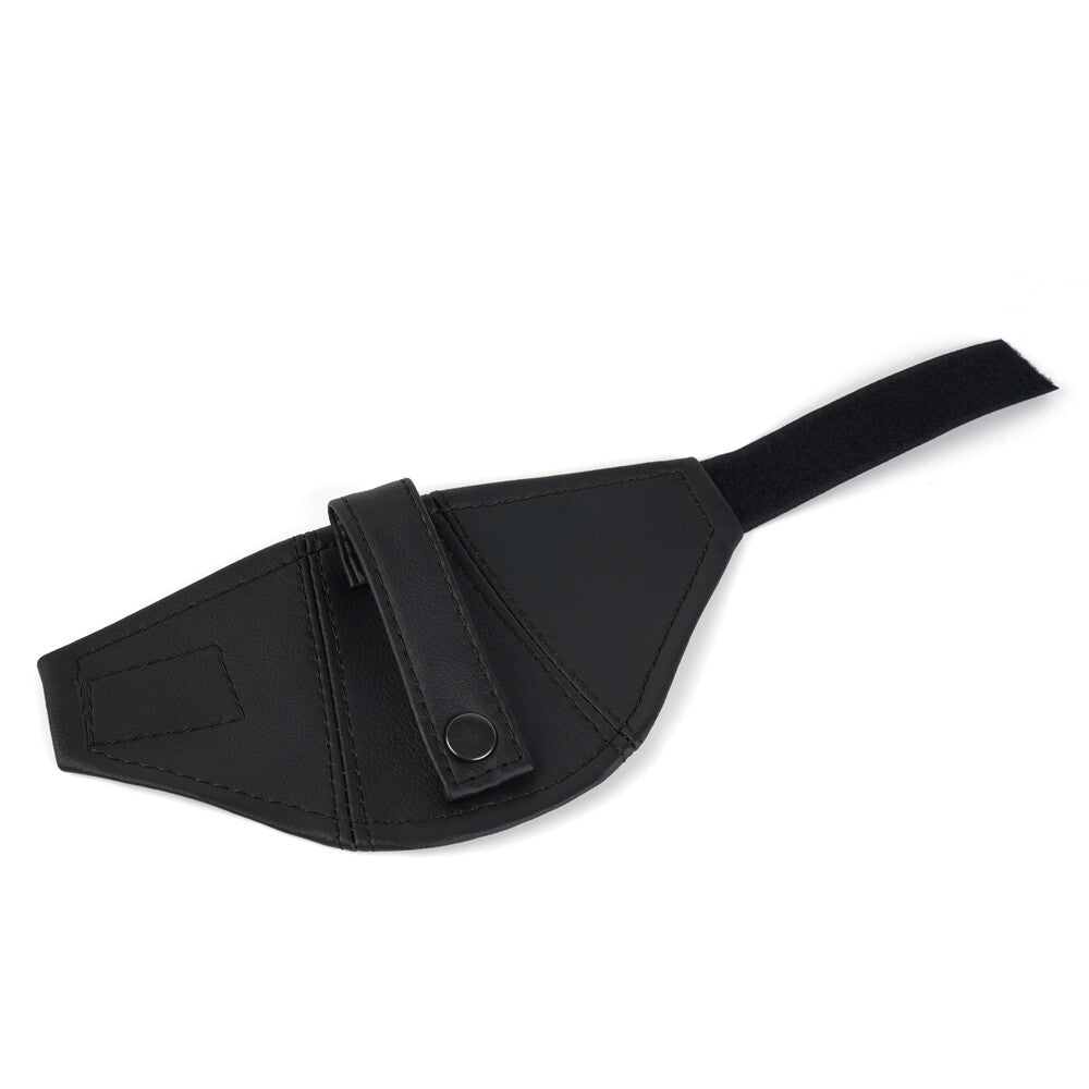JDM Leather BRIDE/RECARO Bucket for Seat Belt Guide Holder Protector Black