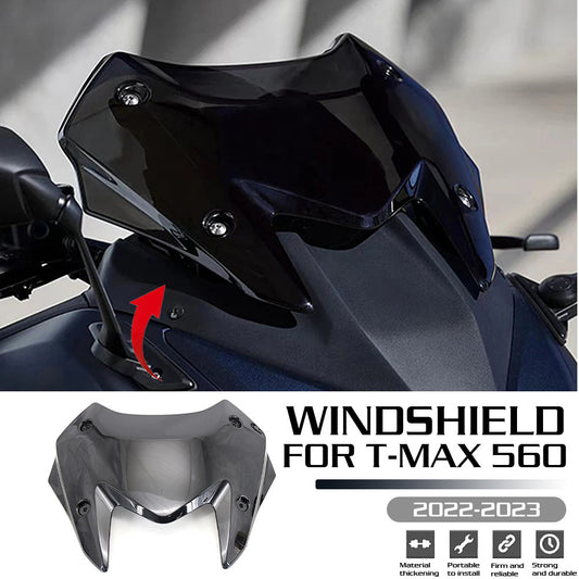 Windshield WindScreen Deflector Visor Viser for YAMAHA TMAX560 T-MAX 560 22-23