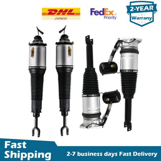 Full Set Front Rear Air Suspension Struts Fit for Audi for A8 A8L S8 D3 Quattro 2002-10
