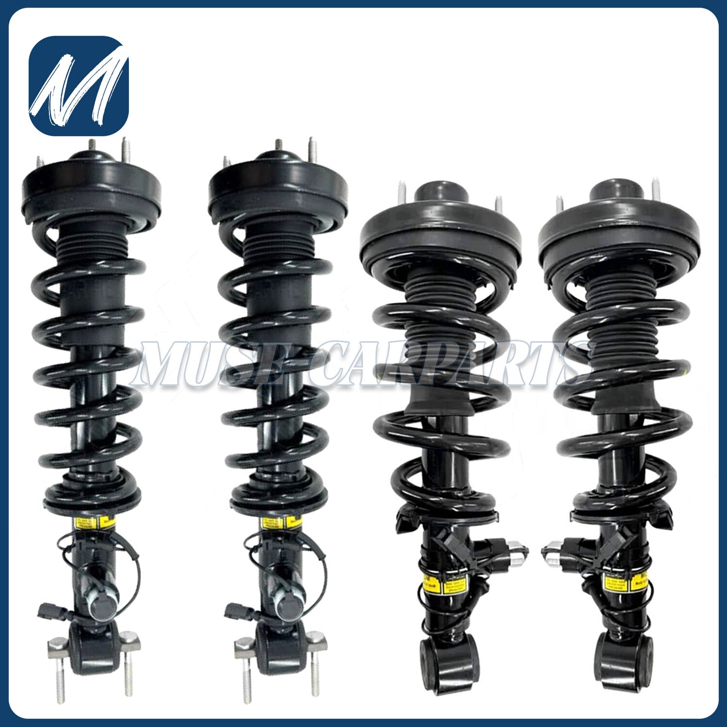 2-pack of front strut shock absorber assembly for 13-16 for Lincoln MKS MKT DA5Z-18124-K