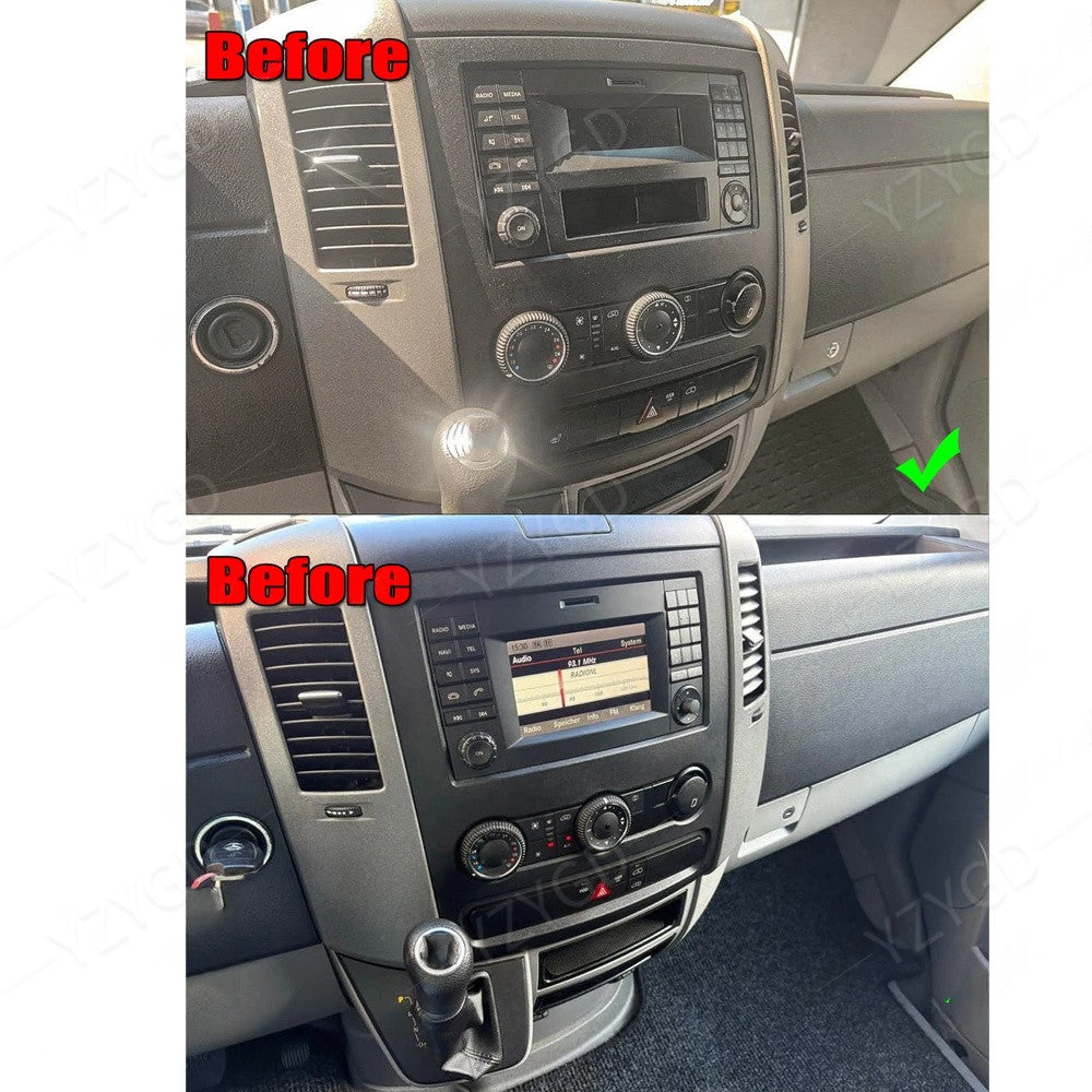 for Mercedes for Benz Sprinter 2006-2018 Stereo Android Auto Carplay Car Radio GPS