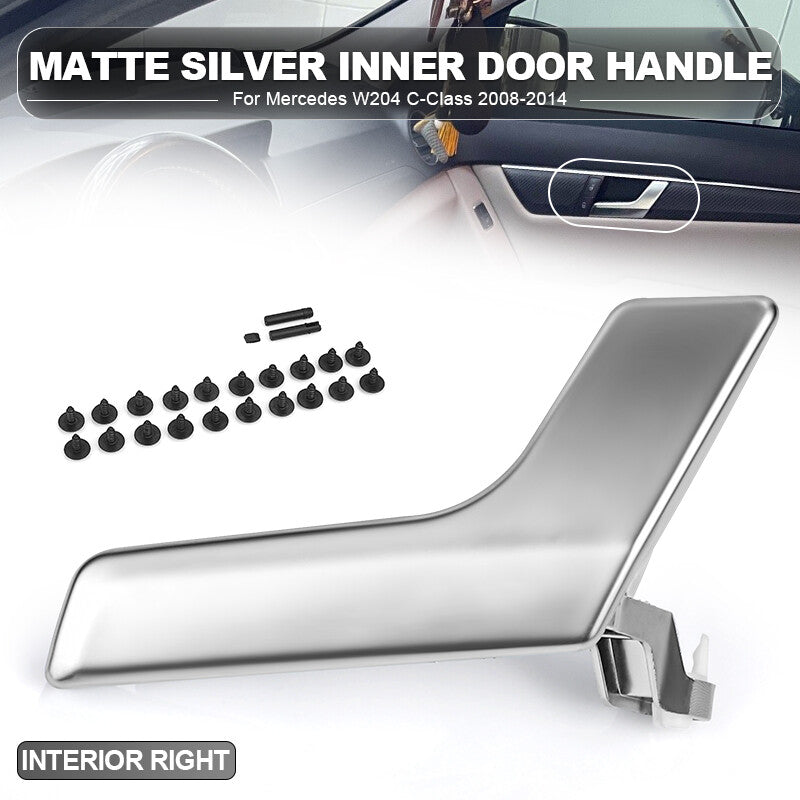 Right Passenger Side Interior Door Handle Repair Kit for Mercedes C250 C300 C350